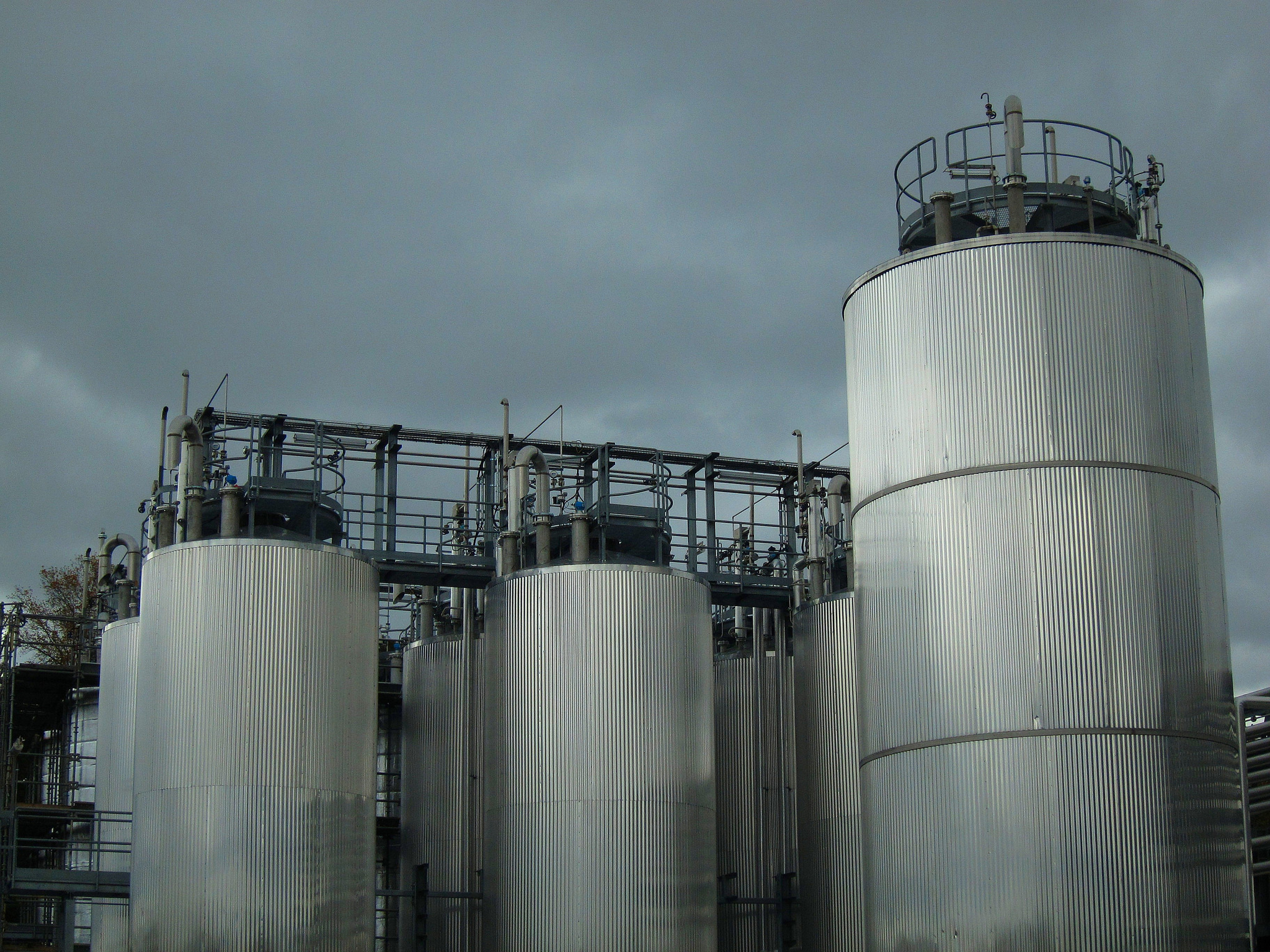 Chem tanks. Credit: raymondclarkeimages