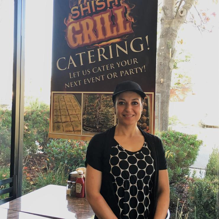 Shish Grill Owner Nancy Annan