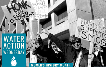 Water Action Wednesday Women's History Month