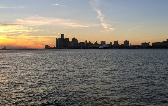 Detroit Skyline, credit Jennifer Schlicht