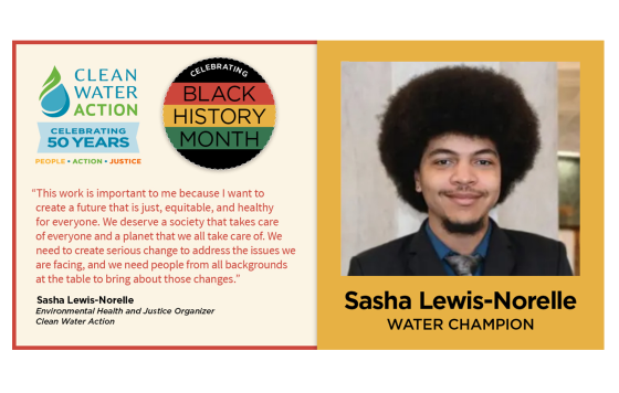 Black History Water Champion - Sasha Lewis-Norelle