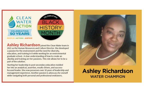 Black History Water Champion - Ashley Richardson